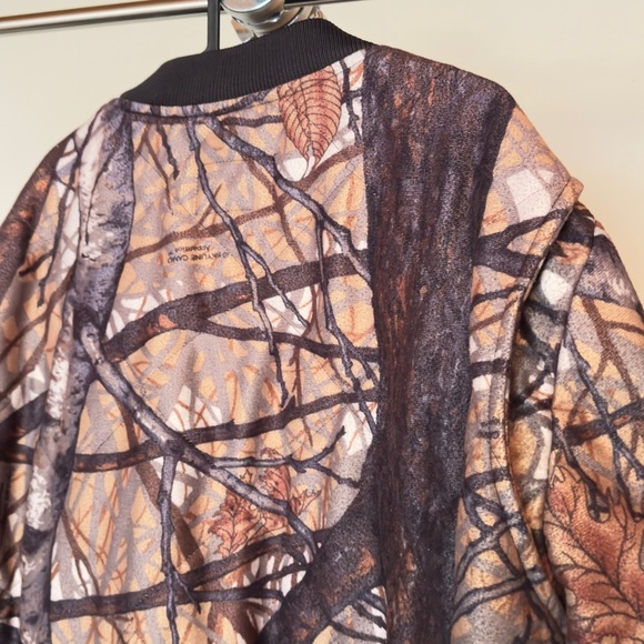 Vintage Natural Habitat Quilt Lined Camo Full Zip Jacket - Picture 7 of 11